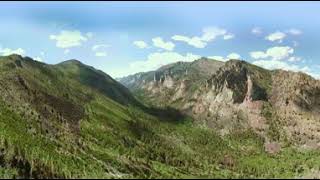 Overlook Bitterroot Mountains Montana 360 Warm Season [upl. by Korfonta]