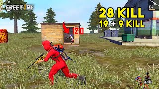 28 Kill Unbelievable Duo vs Squad OverPower AWM Gameplay  Garena Free Fire [upl. by Ykcim]