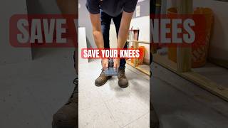 Rolling Knee Pads  Save your Knees tools homeimprovement carpentry [upl. by Lian]