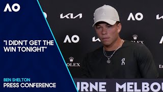 Ben Shelton Press Conference  Australian Open 2024 Third Round [upl. by Irihs]