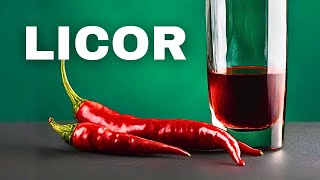 🔥Picante y delicioso🌶 Como hacer licor de chiles picantes [upl. by Bethezel243]