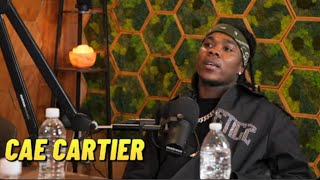 Cae Cartier Talks About Growing Up in Atlanta Haitian HeritageChris Brown Music Career Blowing Up [upl. by Vashtee]