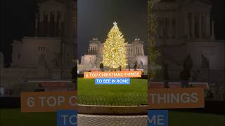 6 Christmas things to see in Rome [upl. by Estrin]