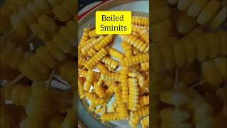 Sweet corn🌽 fry recipe👌 trend song o pilaga venkatesh songviralvideo trendingsong ytshorts [upl. by Otrebogad]