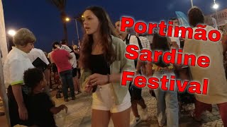 Portimão waterside promenade and Sardine Festival [upl. by Arhez]