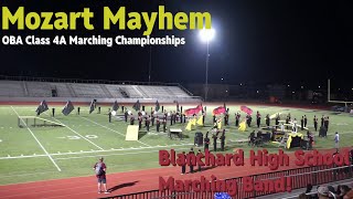 Blanchard High School Marching Band  OBA Class 4A Marching Championships 2024 [upl. by Quita46]