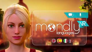 Mondly VR  Learn languages in Virtual Reality [upl. by Eehsar158]