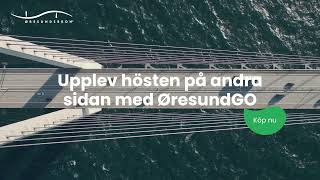 Höstlov i Danmark med ØresundGO [upl. by Ammon]