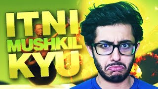 CARRYMINATI PLAYS GETTING OVER IT  ITNE MUSKIL KYU [upl. by Viviyan]