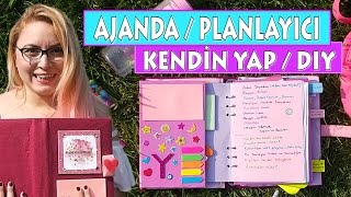 Kendin Yap Ajanda  Planlayıcı Yapımı  DIY Planner [upl. by Itraa172]