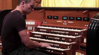 Cameron Carpenter Demonstrates MampO Opus 4  Pt 1 Orchestral [upl. by Anayia]