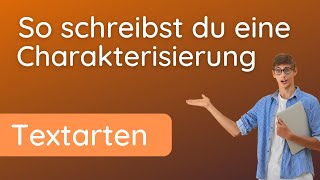 Wie du eine perfekte Charakterisierung schreibst ✅ Beispiel quotMeine Mutterquot [upl. by Chen]