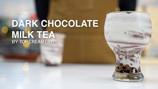 Making the PERFECT Dark Chocolate Milk Tea  How to Make Dark Chocolate Milk Tea  TOP Creamery [upl. by Casteel]