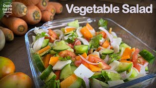 Vegetable Salad  Veg Salad Recipe Weight Loss Recipes Easy Recipe [upl. by Rratsal]