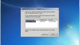 Repair Windows 7Vista Startup Issues With Windows Recovery Environment Tutorial [upl. by Iddet395]