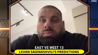 Levan Saginashvili’s predictions on East vs West 13 supermatches [upl. by Haden137]