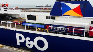 MV Norbay Alongside at Rosslare Europort 12424 [upl. by Aivatnuhs285]