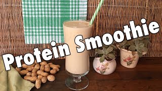 Protein Smoothie  Düşük kalorili doğal protein smoothie [upl. by Niwroc]