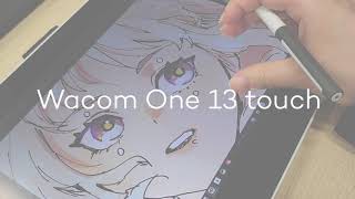 ワコム│Wacom One 液晶ペンタブレット 13 touch の魅力！タッチ操作がとっても便利♪ [upl. by Aicelav912]