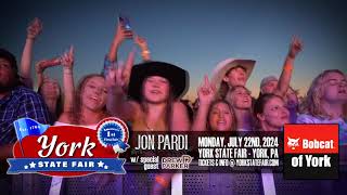 2024 YORK STATE FAIR  JON PARDI [upl. by Atsirak]