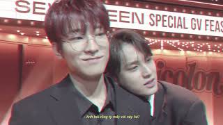 fmv  meanie minwon 민원  mingyu x wonwoo  collapsing world [upl. by Nileek]