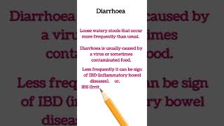 Diarrhoea pharmacy exameducation dha moh viralshorts [upl. by Naasah]