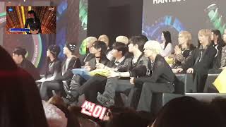 ATEEZ reaction to KISS OF LIFE  quotStanding Next To Youquot JUNGKOOK cover Hanteo Music Awards 2023 [upl. by Coray]