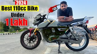 Top 5 Mileage Bike In 110cc In India 2024  Best Mileage Bike Under 1 Lakh [upl. by Alak]