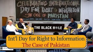 Celebrating International Day for Right to Information  The Case of Pakistan [upl. by Ulah17]