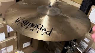 Pergamon cymbals 22” crystal line ride cymbal [upl. by Arraic]