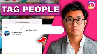 How to Tag People on Instagram post 2024 StepByStep [upl. by Pickar]