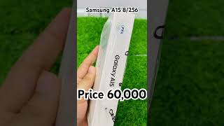 Samsung A15 Price is 60000 Available in Pakistan shortvideo [upl. by Ileane]