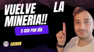 🔥💸¿Cómo generar ganancias minando con tu placa de video GMRX de GAIMIN 💸🔥 [upl. by Ulrich]