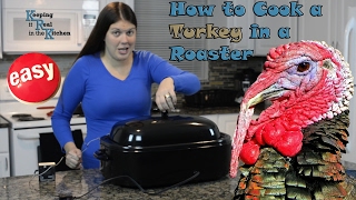 How to Cook a Turkey in an electric roaster EASY and QUICK I Episode 6 [upl. by Anidam]