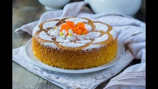 Tarta de zanahoria italiana SIN harina  en Monsier Cuisine Plus [upl. by Harrad468]