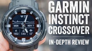 Garmin Instinct Crossover InDepth Review More Than Just Hands [upl. by Amadis387]