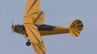 Onboard Stampe SV4 aerobatic ribbon cut [upl. by Paff267]