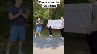 Please subscribe 100 iPhone 😱OMG 😱trending shorts viralvideo [upl. by Aihsat]