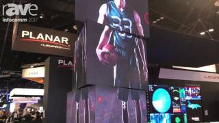 InfoComm 2017 Leyard Exhibits Creative Custom LED Solutions [upl. by Horodko661]