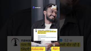 Nawazuddin Siddiquis Hilarious Shayari On Instagram interview indianactor bollywood video [upl. by Laohcin263]