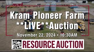 Kram LIVE Auction Video  November 22 2024 [upl. by Akehsyt]