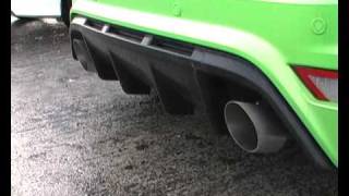 Focus RS mk2 Mountune UK Spec Exhaust [upl. by Harragan]