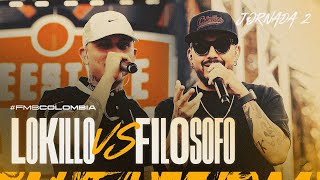 LOKILLO vs FILOSOFO  FMSCOLOMBIA 2024  Jornada 2 Temporada 3  Urban Roosters [upl. by Yrebmik]