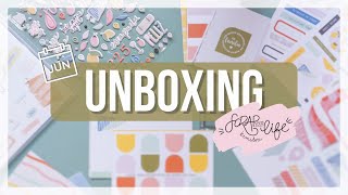 UNBOXING SCRAPBOOKING Junio 2024 📦 Kits de SCRAP y STAMP YOUR LIFE Kimidori [upl. by Elias]