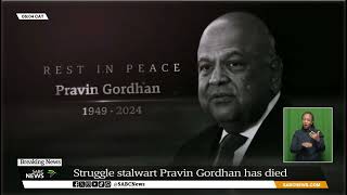 Pravin Gordhan  Gordhan described a committed political activist [upl. by Relluf984]