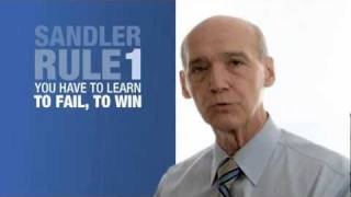 Sales Tips Sandler Rule 1 You Have to Learn to Fail to Win [upl. by Bride]