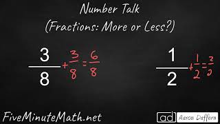 Fractions More or Less 1 [upl. by Losiram]