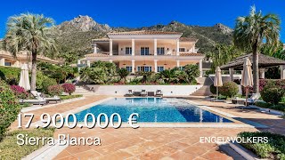 Immaculate estate with breathtaking views in Sierra Blanca  W02Q8T6  Engel amp Völkers Marbella [upl. by Yentrok]