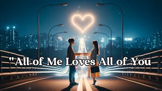 All of Me Loves All of You  Romantic Love Song with Lyrics amp Melodyquot [upl. by Ahsilahk397]