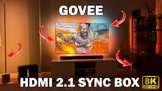 NEW Govee AI Powered HDMI 21 SYNC Box 2 is a GAME CHANGER [upl. by Secundas]